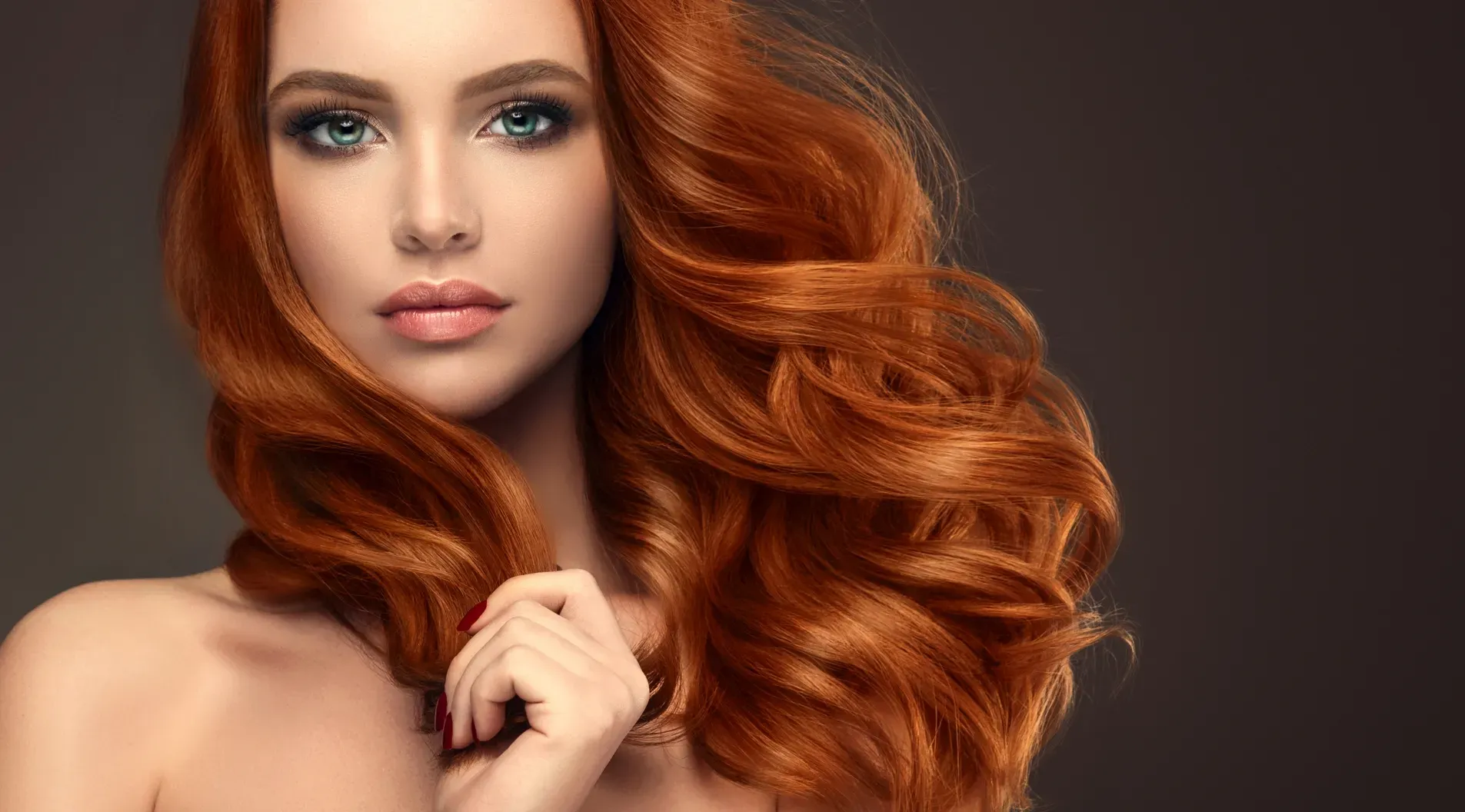 Haarfarbe und Balayage